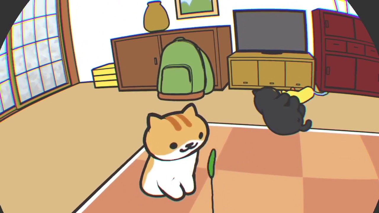 playstation vr cat neko atsume game